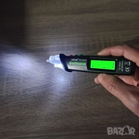 Детектор за напрежение | Откриване на кабели | Безконтактен фазомер, снимка 10 - Други инструменти - 39870831