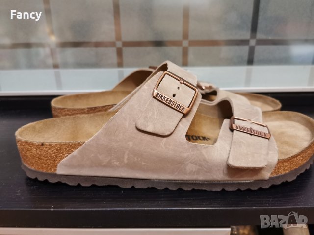 Страхотни чехли Birkenstock 46 номер, снимка 1 - Мъжки чехли - 43793089