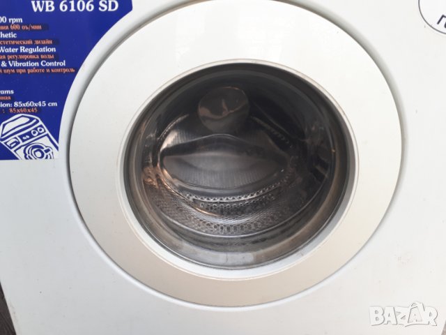 Продавам люк за пералня Beko WB 6106 SD, снимка 4 - Перални - 35371870