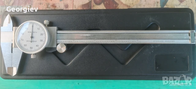 Прецизен удароустойчив инчов шублер с циферблат