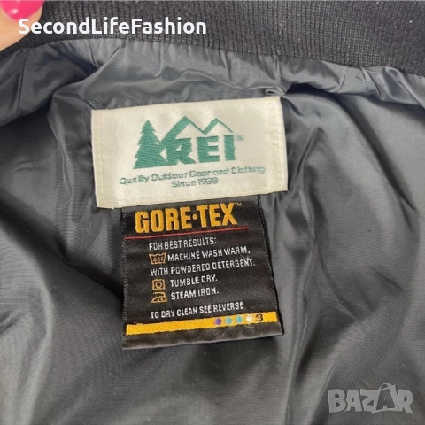 Мъжко яке REI Vintage Gore-Tex, размер M, синьо., снимка 2 - Якета - 52496655