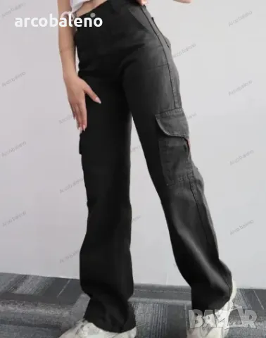 Универсални дамски ежедневни панталони със средна талия, 8цвята , снимка 8 - Панталони - 48278144