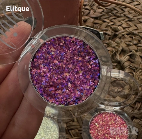 ✨ Цветен блясък за лице и коса MISS ROSE, снимка 4 - Козметика за лице - 53577511