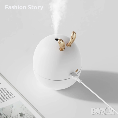 Мини овлажнител с етерично масло и ароматерапия, снимка 4 - Ароматизатори - 51857142