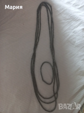 Мъниста усмивки, полимерни, хематит, перлички, букви, нанизи, снимка 4 - Гривни - 48840293