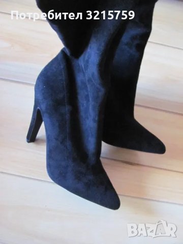 Нови с етикет ботуши до коляното FOREVER 21 , номер 38, снимка 6 - Дамски ботуши - 48617771