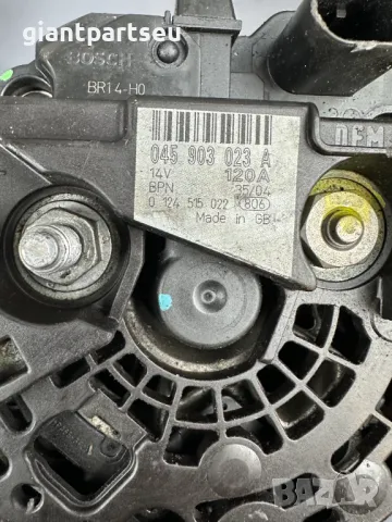 Алтернатор Генератор за VW AUDI АУДИ 045903023A, снимка 2 - Части - 49156182