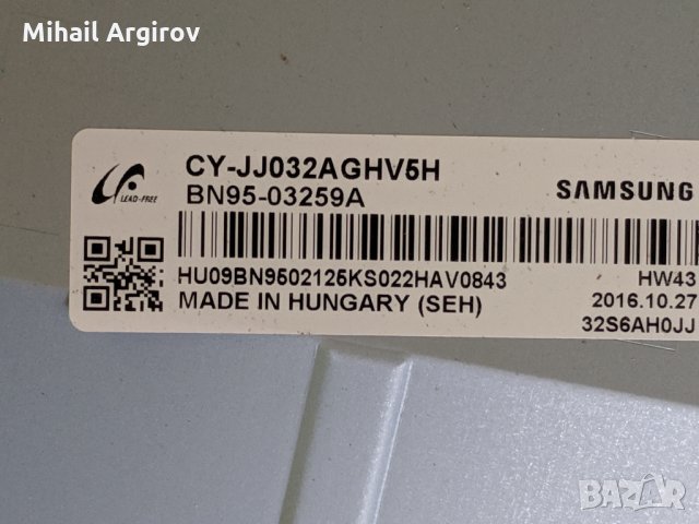 SAMSUNG UE 32J4570SS-BN41-02360B, снимка 7 - Части и Платки - 26528216