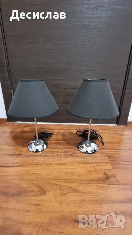 Нощни лампи с ключ-2 броя, снимка 4 - Настолни лампи - 53135524