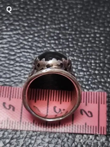 стар сребърен пръстен , снимка 9 - Пръстени - 50276645