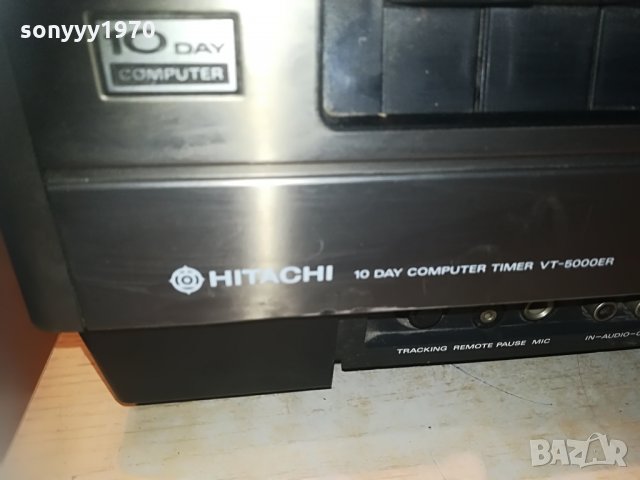 hitachi vt-5000er video deck-made in japan 2205211924, снимка 13 - Декове - 32966579