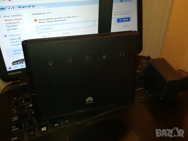 huawei router 4g-за сим карта 2709222004, снимка 6 - Мрежови адаптери - 38139729