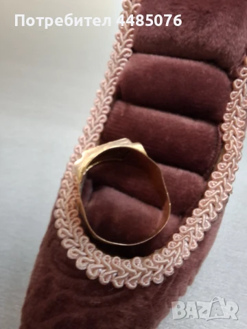 ЗЛАТЕН МЪЖКИ ПРЪСТЕН 14К . 3.21ГР. 385ЛВ, снимка 4 - Пръстени - 50857187