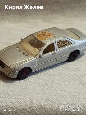 Метална количка Mercedes Benz Made in China за КОЛЕКЦИЯ ДЕКОРАЦИЯ 42265, снимка 3 - Колекции - 53570899