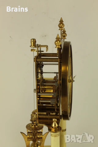 KUNDO 400 Дневен Немски Механичен Часовник 1950's, снимка 4 - Антикварни и старинни предмети - 51119455