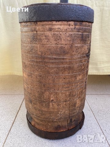 Ретро дървена чутура, снимка 4 - Антикварни и старинни предмети - 43561214