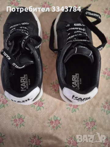 Обувки Karl Lagerfeld kids, снимка 5 - Детски обувки - 51576804