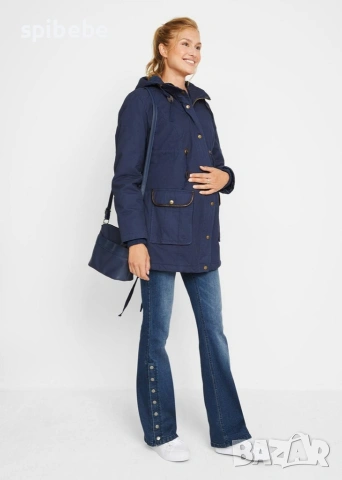 Ново зимно яке за бременни и бебеносене размер Bonprix XL 44, снимка 2 - Якета - 53119800