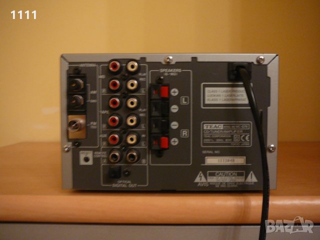 TEAC MC-D76, снимка 5 - Ресийвъри, усилватели, смесителни пултове - 35342942