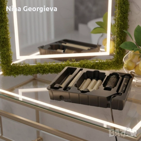 Мултифункционален комплект за оформяне на коса 4 в 1!, снимка 3 - Аксесоари за коса - 52395300