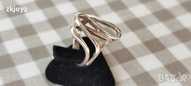 СРЕБЪРЕН ПРЪСТЕН 3.68 ГРАМА/ ПРОБА 925, снимка 3 - Пръстени - 43675674