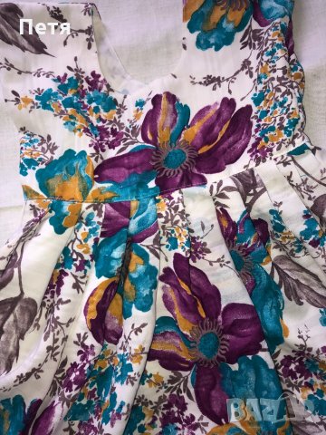 Рокля на цветя за момиченце, снимка 2 - Детски рокли и поли - 28772995