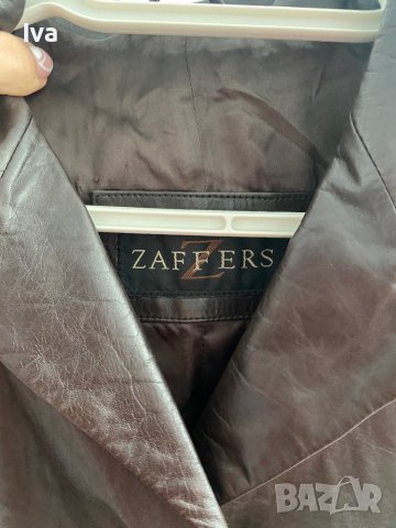 Дамско яке от естествена кожа кафяво, снимка 2 - Якета - 39086892