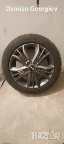 Алуминиеви джанти 17х7 Hyundai 5x114.3, снимка 2 - Гуми и джанти - 53217202