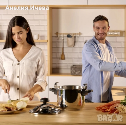 Тенджера под налягане Taurus 4л, снимка 2 - Съдове за готвене - 51998458