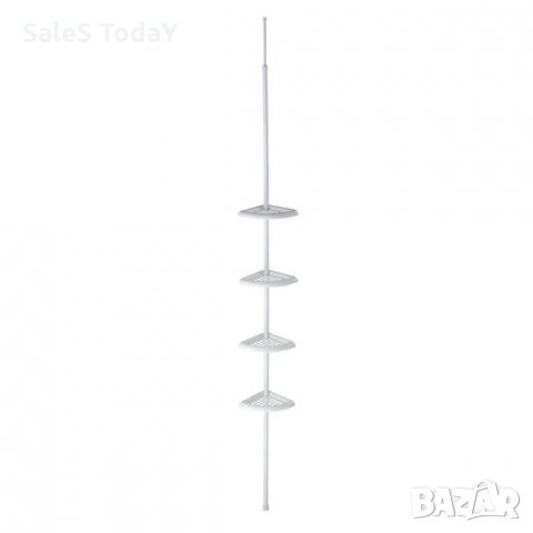 Рафт за баня, Многоъгълен рафт и органайзер за баня и кухня, снимка 4 - Органайзери - 33262319