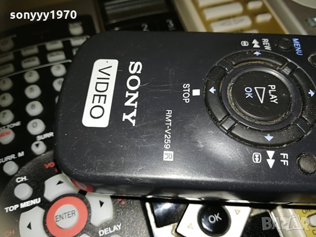 SONY VIDEO-TV REMOTE SWISS 0406211833, снимка 14 - Ресийвъри, усилватели, смесителни пултове - 33107224