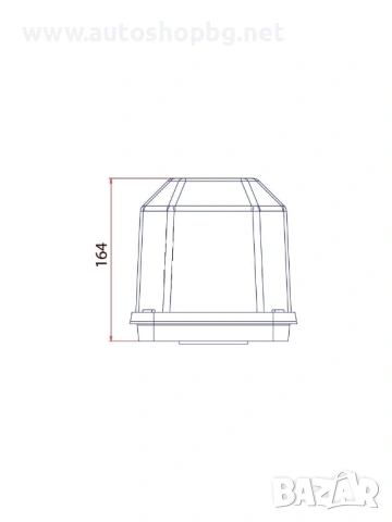 Аварийна лампа TR510 12V, снимка 2 - Аксесоари и консумативи - 53524478