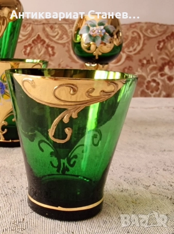 Комплект Bohemia Гарафа + 6 чаши, снимка 11 - Чаши - 51882752