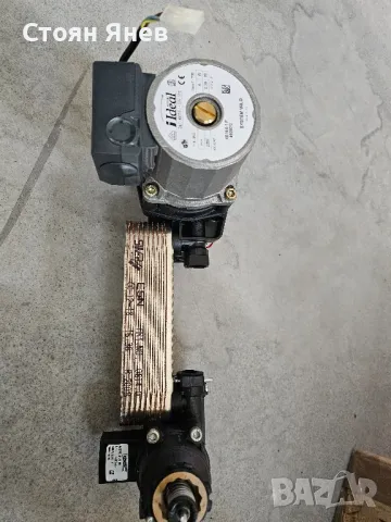 Помпа Wilo с топлообменник за газов бойлер Ideal