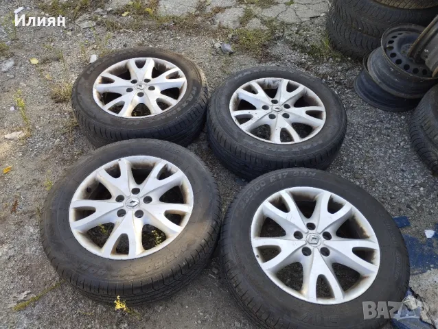 17ки 5х114,3 за рено, снимка 2 - Гуми и джанти - 48712429