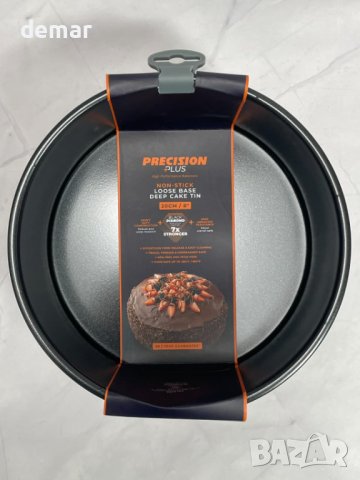 Дълбока форма за торта с незалепващо покритие, 20 см, черна, Tower T943020HG21 Precision Plus, снимка 10 - Съдове за готвене - 43718628