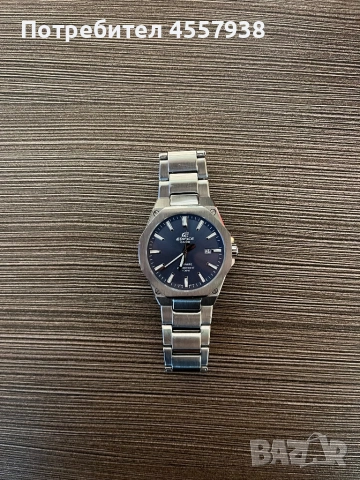 Casio Edifice Sapphire Blue Dial – Стоманена верижка – Отлично състояние