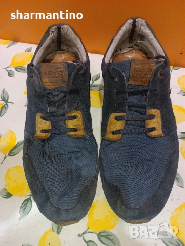Levis N 46 кожени сникърси , снимка 4 - Маратонки - 53469252