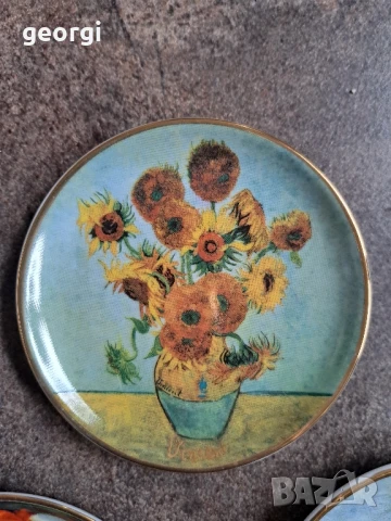 декоративни порцеланови чинийки Goebel  26/4, снимка 2 - Декорация за дома - 50826858