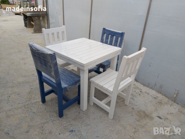 Дървени маси и столове, снимка 6 - Маси - 16659210