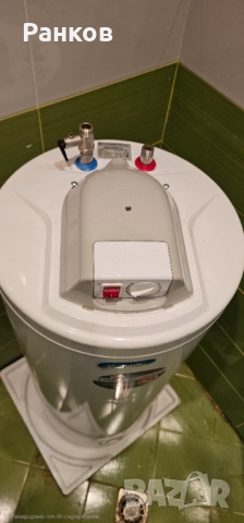 Неръждаем бойлер Елдом 80 литра  с лява серпентина, снимка 5 - Бойлери - 52750966