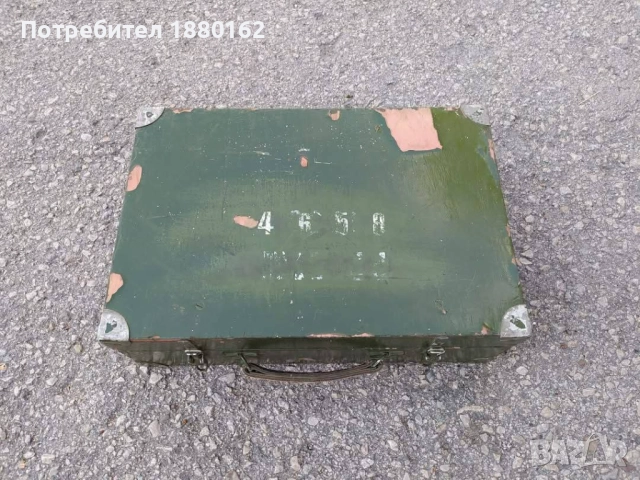 Куфар / сандък за  РР-51М, снимка 3 - Антикварни и старинни предмети - 52231664