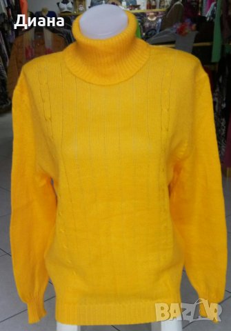 Дамски пуловери с поло яка-мерино,кашмир,мохер, снимка 1 - Блузи с дълъг ръкав и пуловери - 38684354