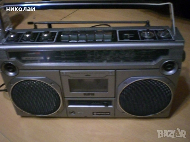 HITACHI радиокасетофон мадеин жапан