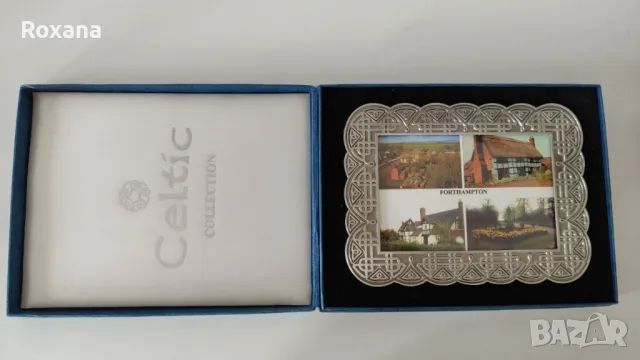 Метална фоторамка с орнаменти, снимка 3 - Декорация за дома - 49100953