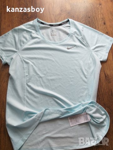 Nike Dry Miler Blue - страхотна дамска тениска, снимка 11 - Тениски - 32997326