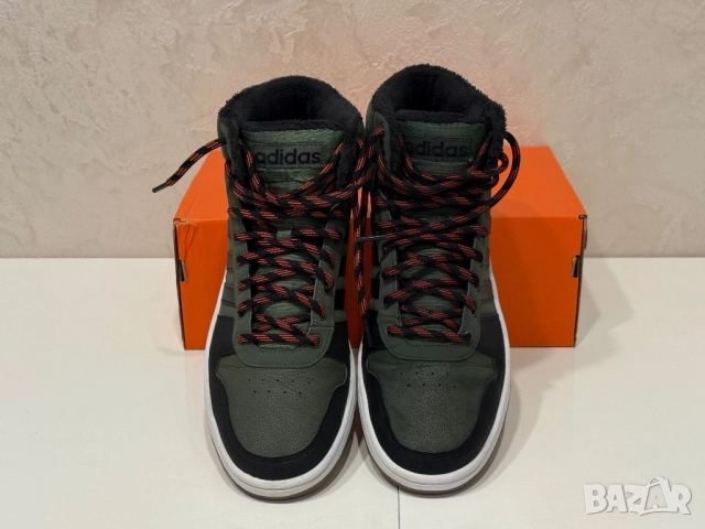 Кецове Adidas Hoops Mid | 45 номер, снимка 3 - Маратонки - 52694551