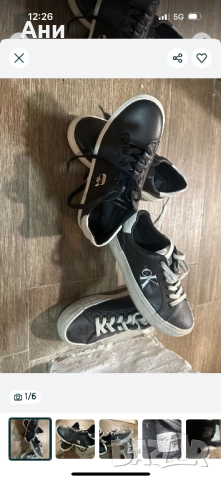 Calvin Klein  37 н, снимка 3 - Дамски ежедневни обувки - 52719836