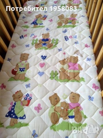 Детска кошара-70/140см с опция люлка, снимка 6 - Бебешки легла и матраци - 28180656