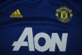 оригинална тениска adidas / Manchester United AON / Blue , снимка 3